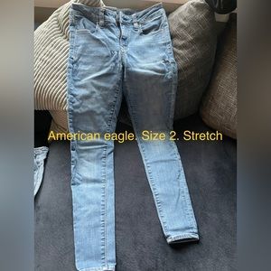 American eagle jeans. Size 2. Stretch